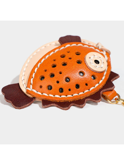 Keypus - Cute Pufferfish-Shaped Pendant Keychain