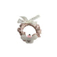 Gifty - Lace Bow Dog Motif Polyester Scrunchie
