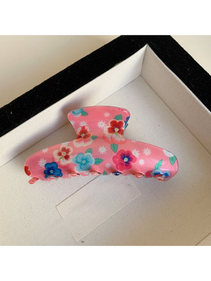 Beau - Pretty Floral Pattern Hair Clip