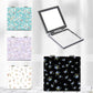 Mirroray - Floral Print Portable Makeup Folding Mirror