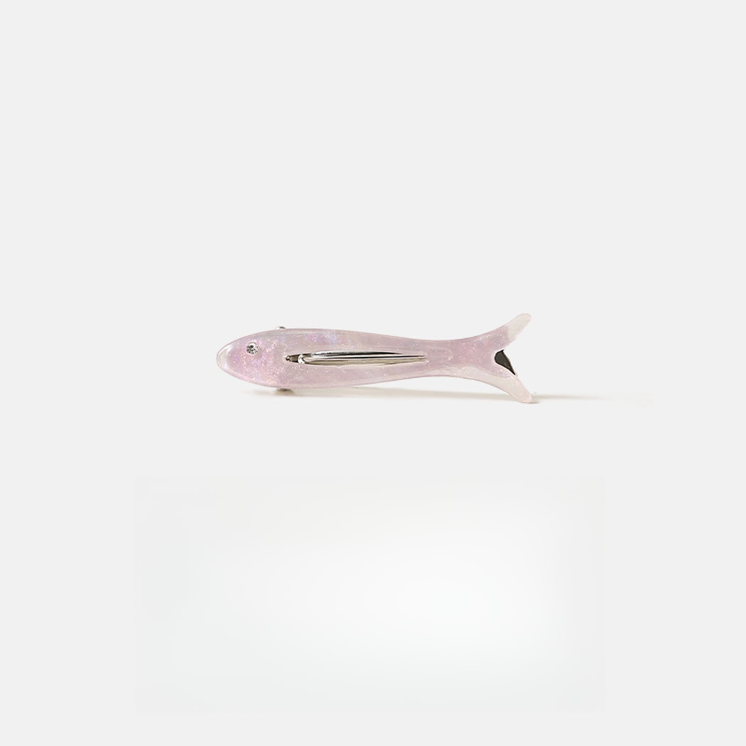 Beau - Fish Shape Acetate Side Barrette