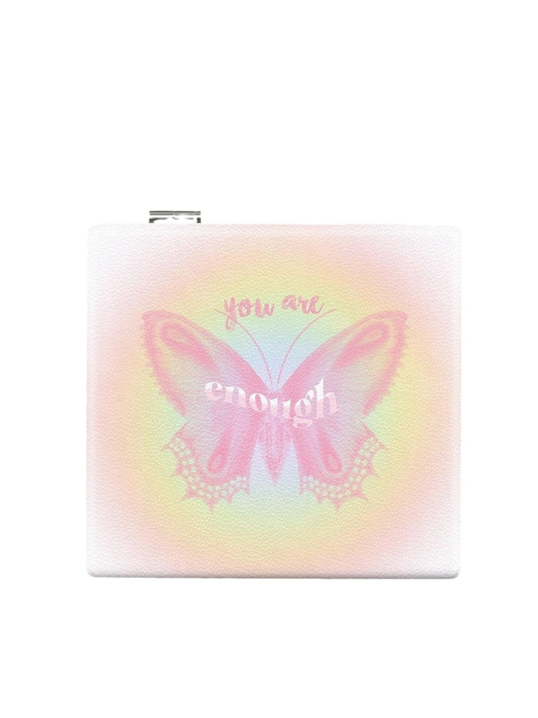Mirroray - Pink Tones Butterfly Print Makeup Mirror