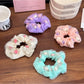 Gifty - Mesh Rose Flower Scrunchie High Elasticity