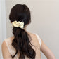 Gifty - Rounded Polka Dot Polyester Fashion Scrunchie