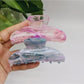 Beau - Ink Wash Style Acrylic Claw Clip