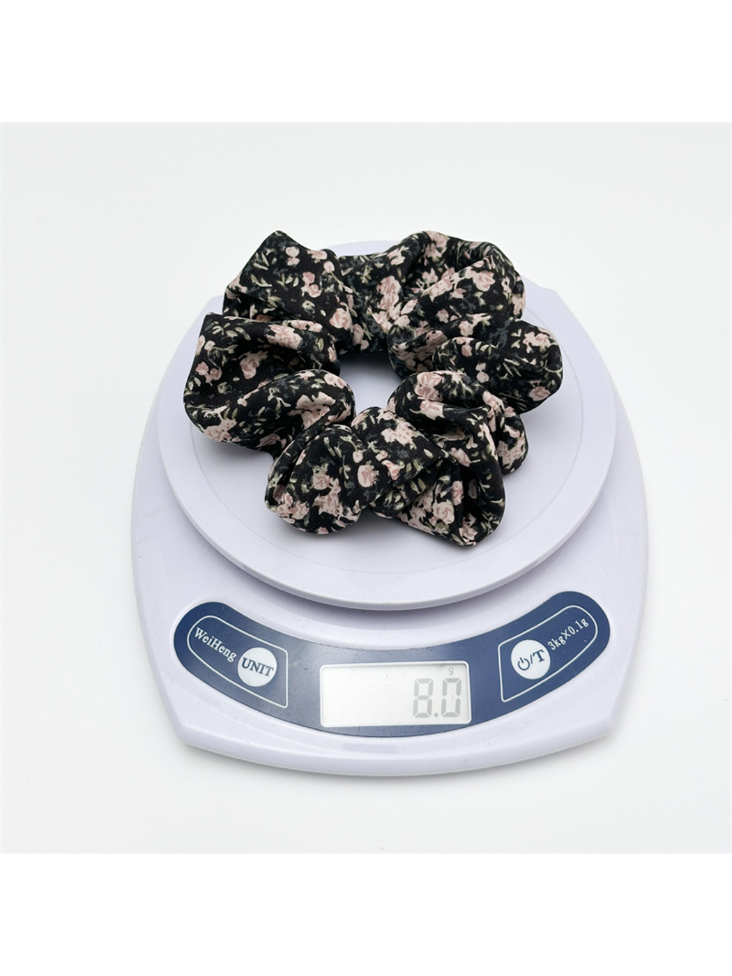 Gifty - Plant Floral Fabric Ponytail Style Scrunchie