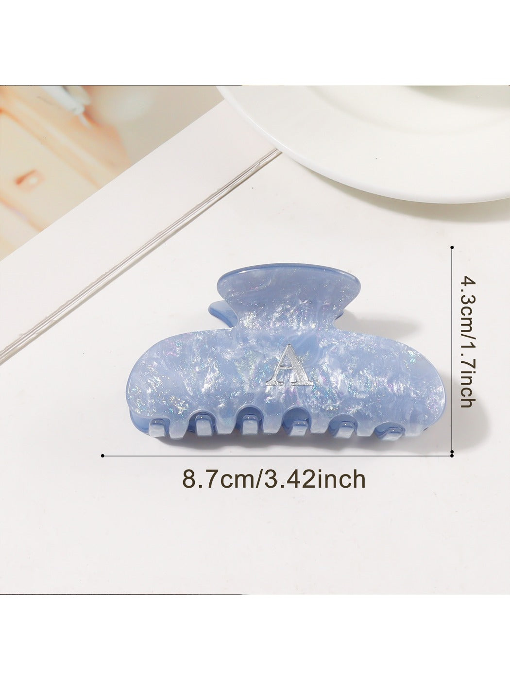 Beau - Delicate Half Moon Hair Claw Clip