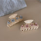 Beau - Sweet Flower Detail Acetate Claw Clip