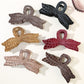 Beau - Vintage Leopard Print Bow Claw Clip