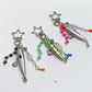 Keypus - Beaded Look Fish Keychain Bag Charm Keychain