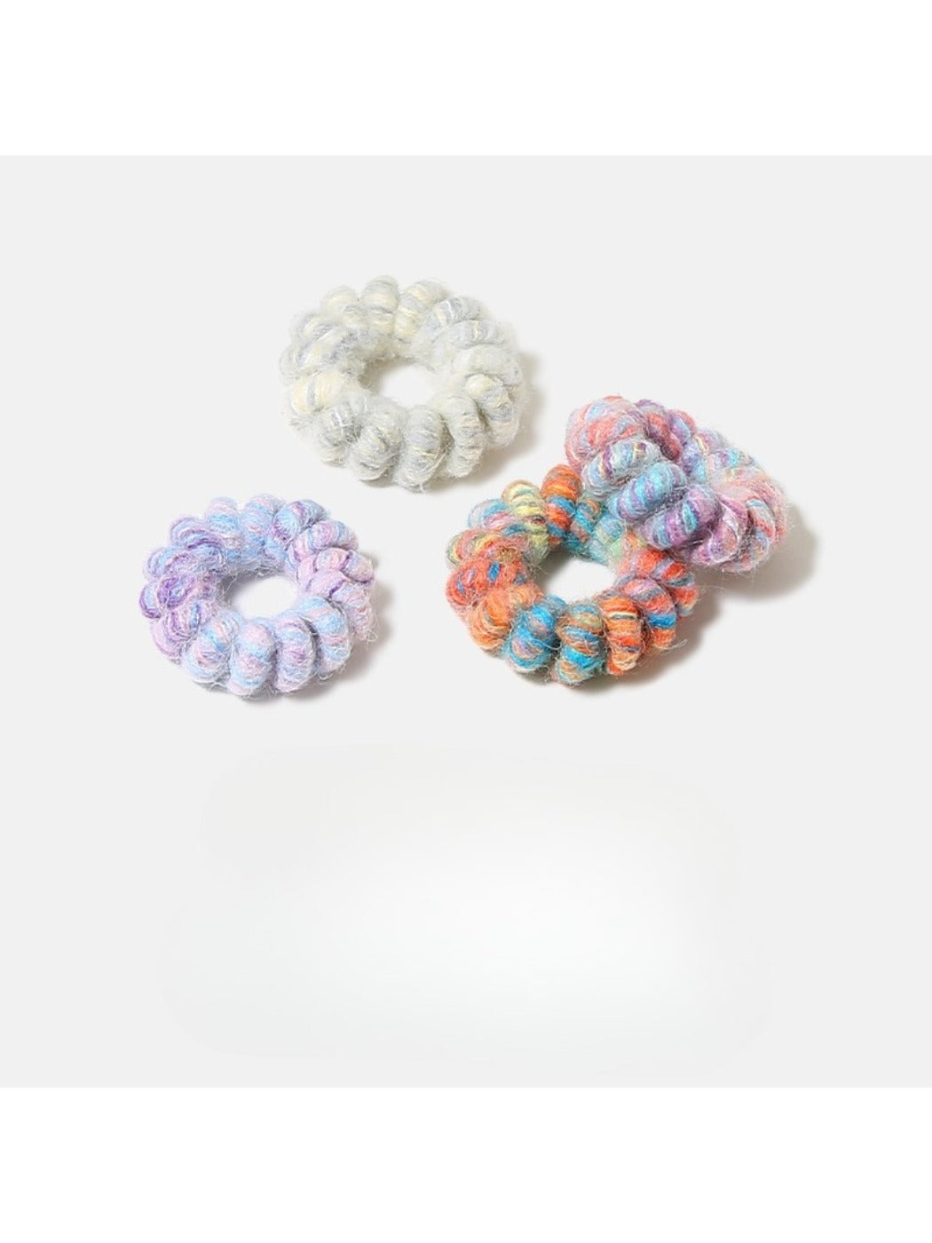 Gifty - Fluffy Coiled Hair Ties