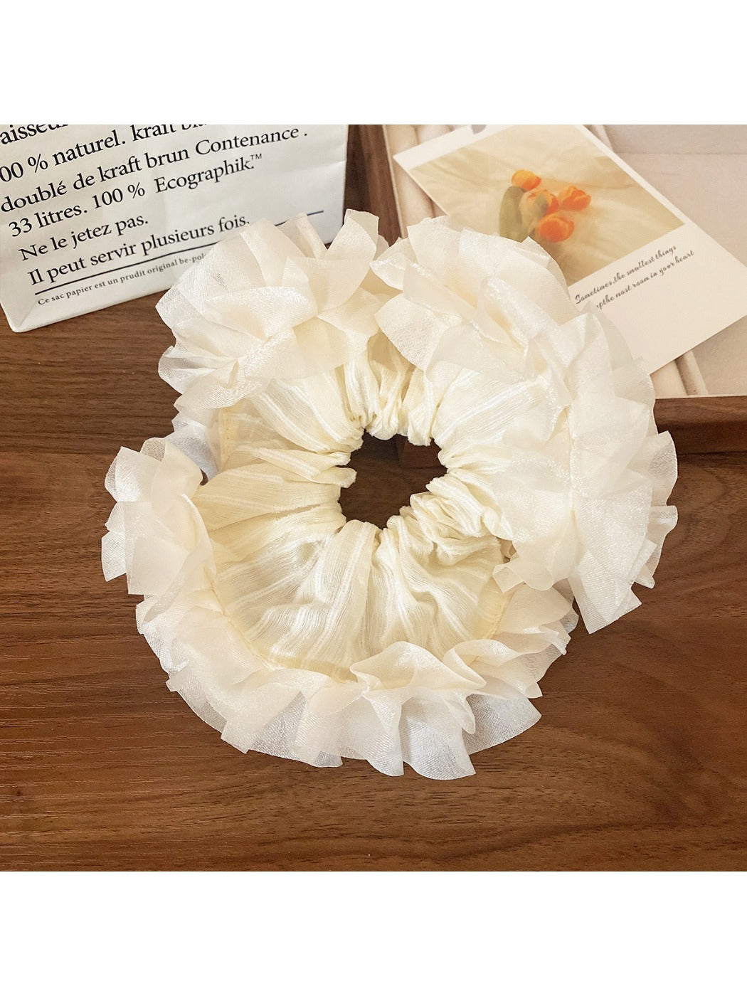 Gifty - Spring Delicate Lace Scrunchie