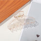 Beau - Matte Plastic Oval Shape Hair Styling Claw Clip