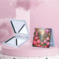 Mirroray - Lightweight Flower Pattern Makeup Mirror
