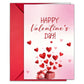 Carduria - Valentine's Day Heart Motif Greeting Card