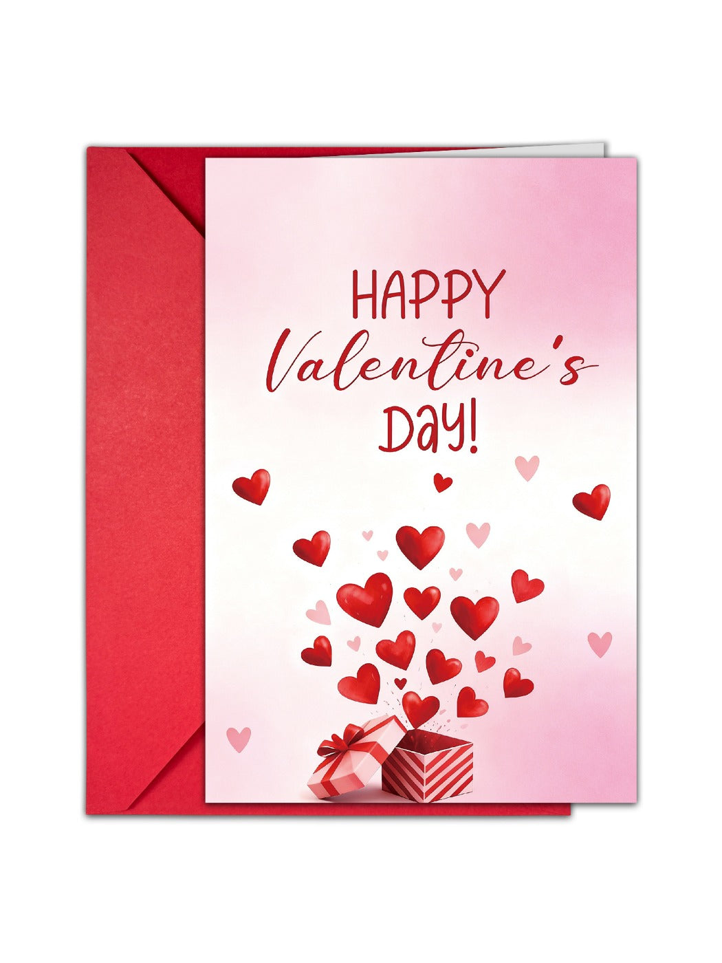 Carduria - Valentine's Day Heart Motif Greeting Card