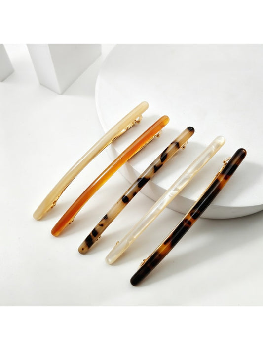 Beau - Minimalist Acetate Long Bar Hair Clip