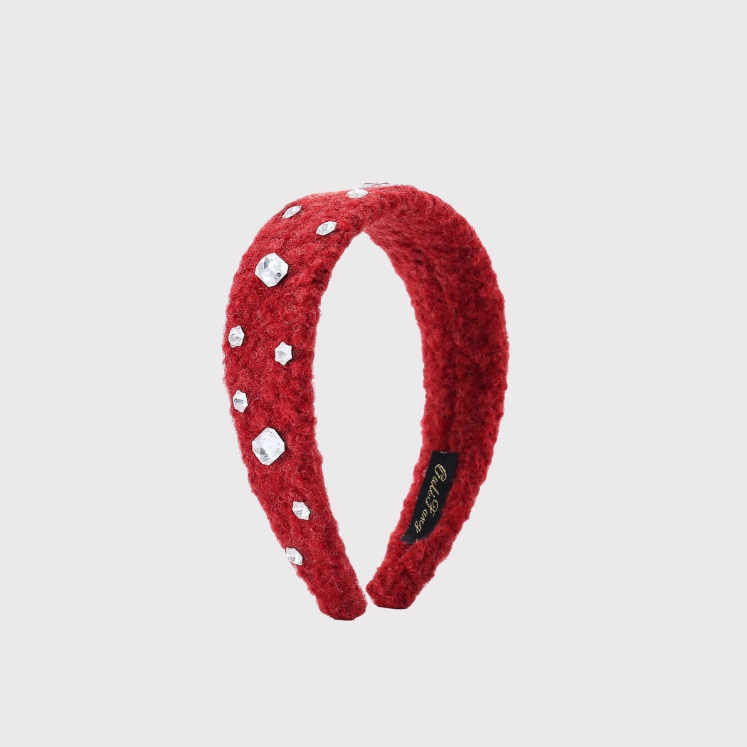 Gifty - Modern Plush Geometric Detail Headband