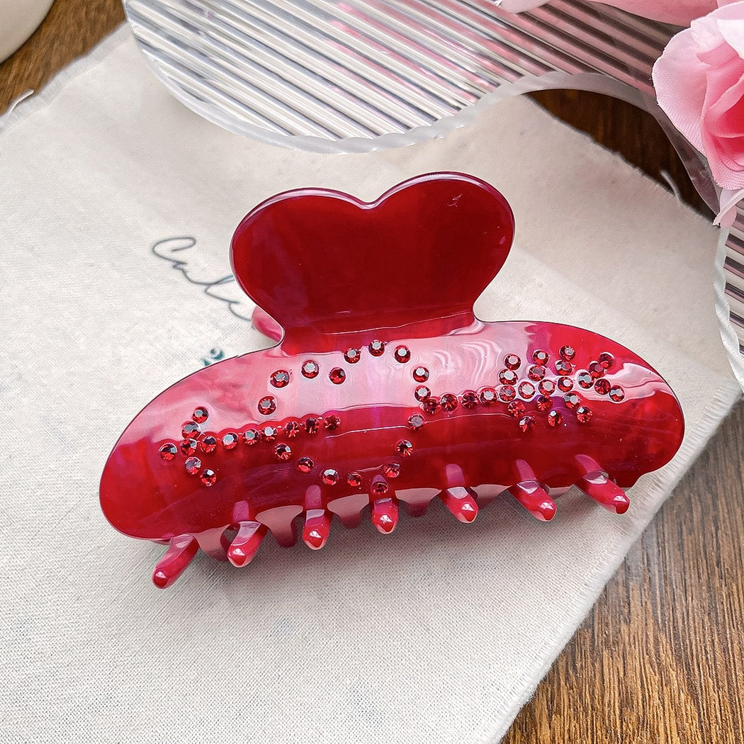 Beau - Sweet Style Heart Design Claw Clip