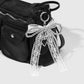 Keypus - Y2K Lace Bow Heart Cross Keychain