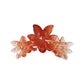 Beau - Gradient Flower Shaped Plastic Alloy Claw Clip