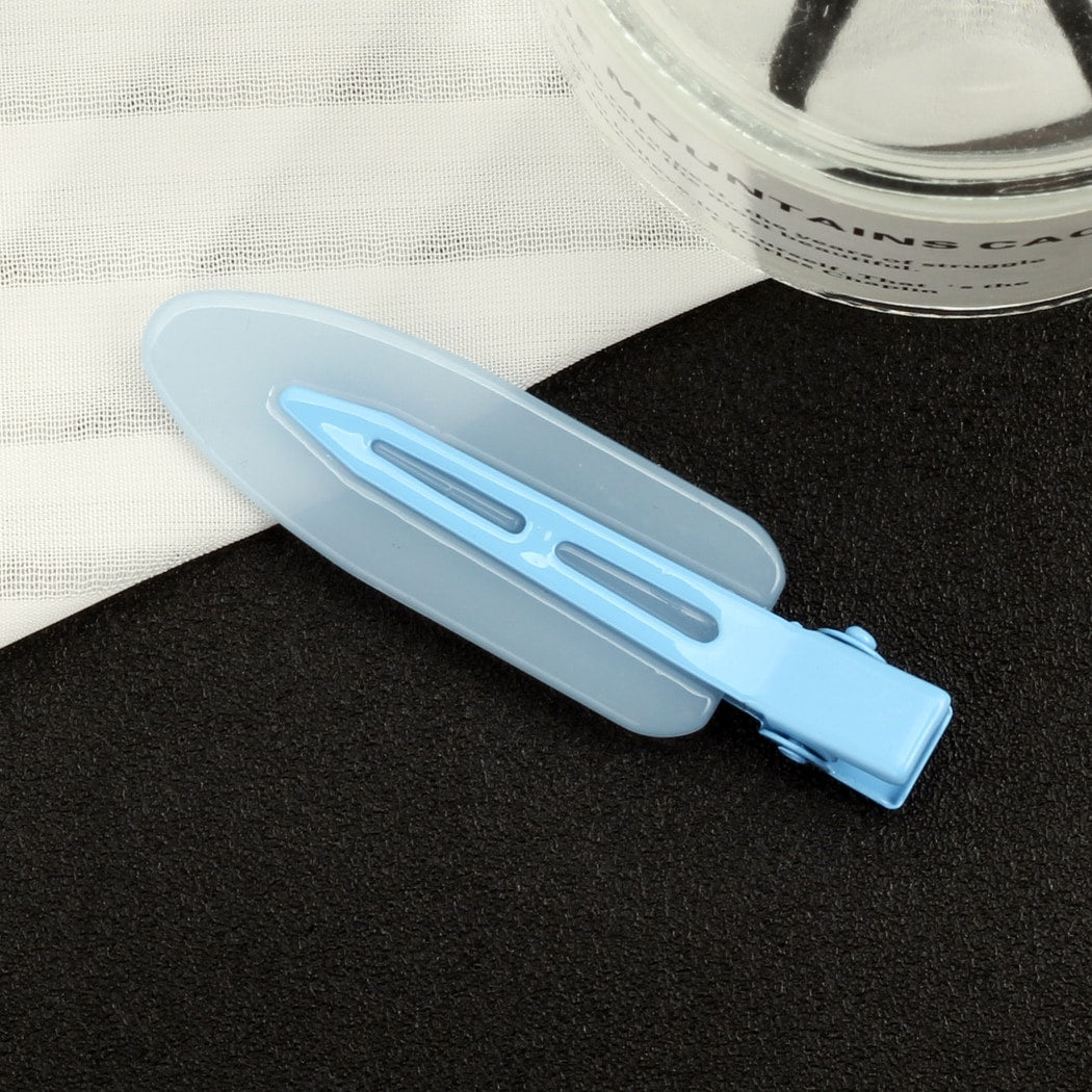 Beau - Solid Color Jelly Color Creaseless Hair Clip