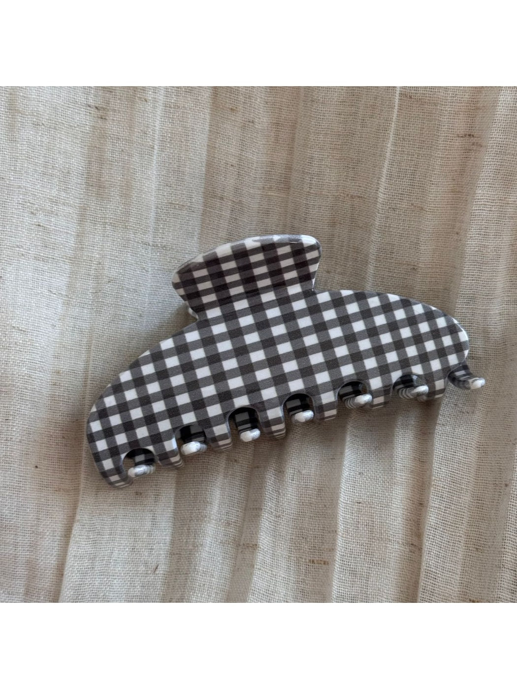 Beau - Irregular Fan Shaped Acetate Hair Claw Clip