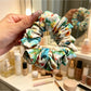 Gifty - Polka Dot Printed Ponytail Scrunchie