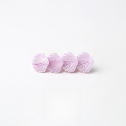 Beau - Sweet Acetate Scallop Motif Hair Clip
