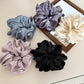 Gifty - Polyester Satin Look Layered Scrunchie