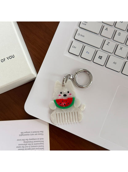 Keypus - Animal Shape Comb Bag Charm Keychain