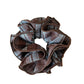 Gifty - Oversized Deep Color Plaid Scrunchie