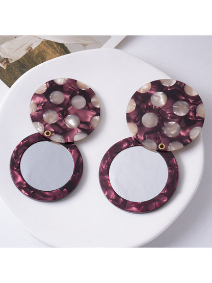 Mirroray - Simple Cute Circular Makeup Mirror