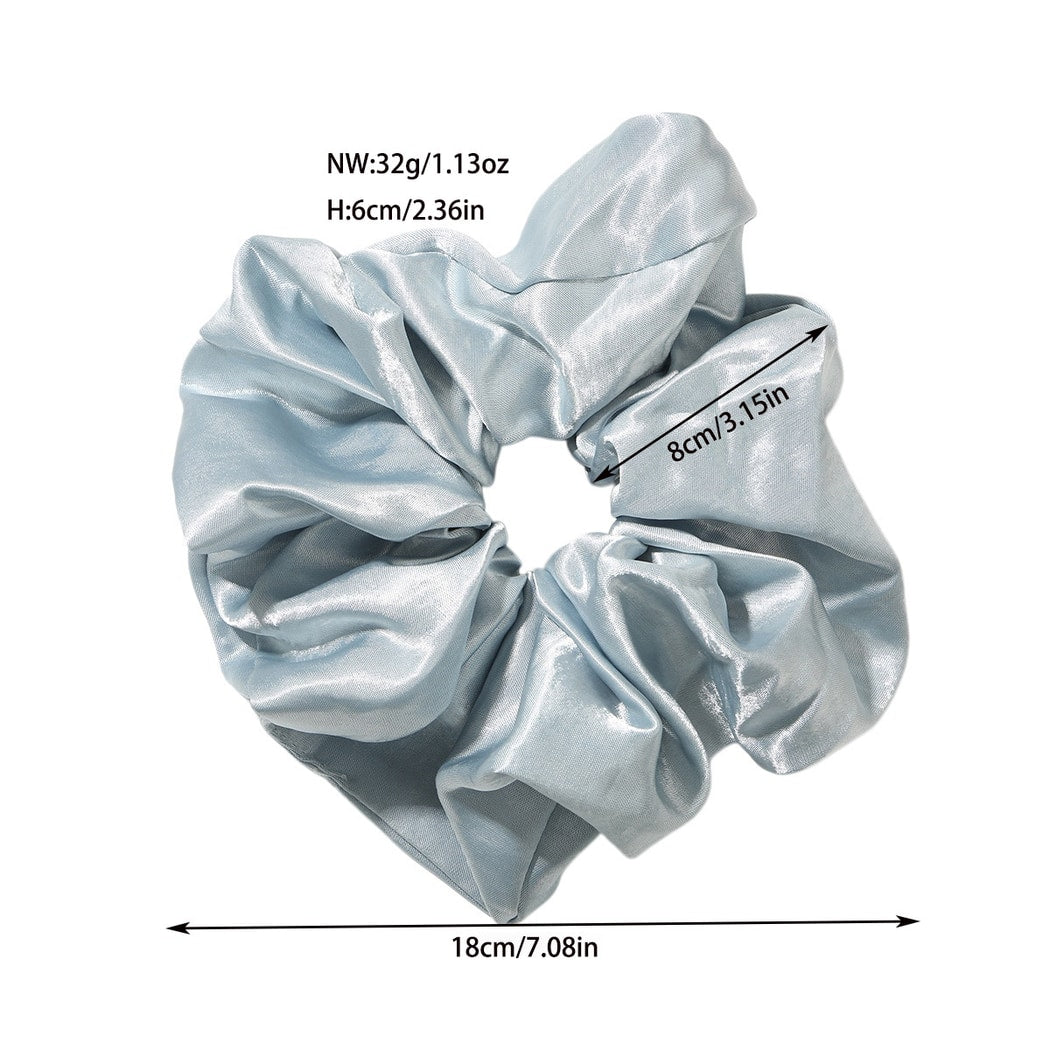 Gifty - Loose Fit Satin Look Polyester Scrunchie