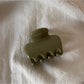 Beau - Glossy Sculpted Plastic Hair Styling Claw Clip