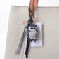 Keypus - Cute Navy Blue Owl Keychain