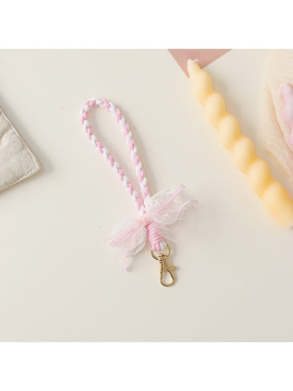 Keypus - Delicate Mesh Bow Keychain