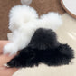 Beau - Cute Plush Triangle Detail Claw Clip