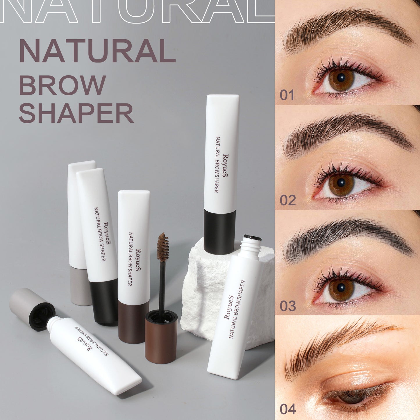 Natural Brow Shaper Waterproof and Silky