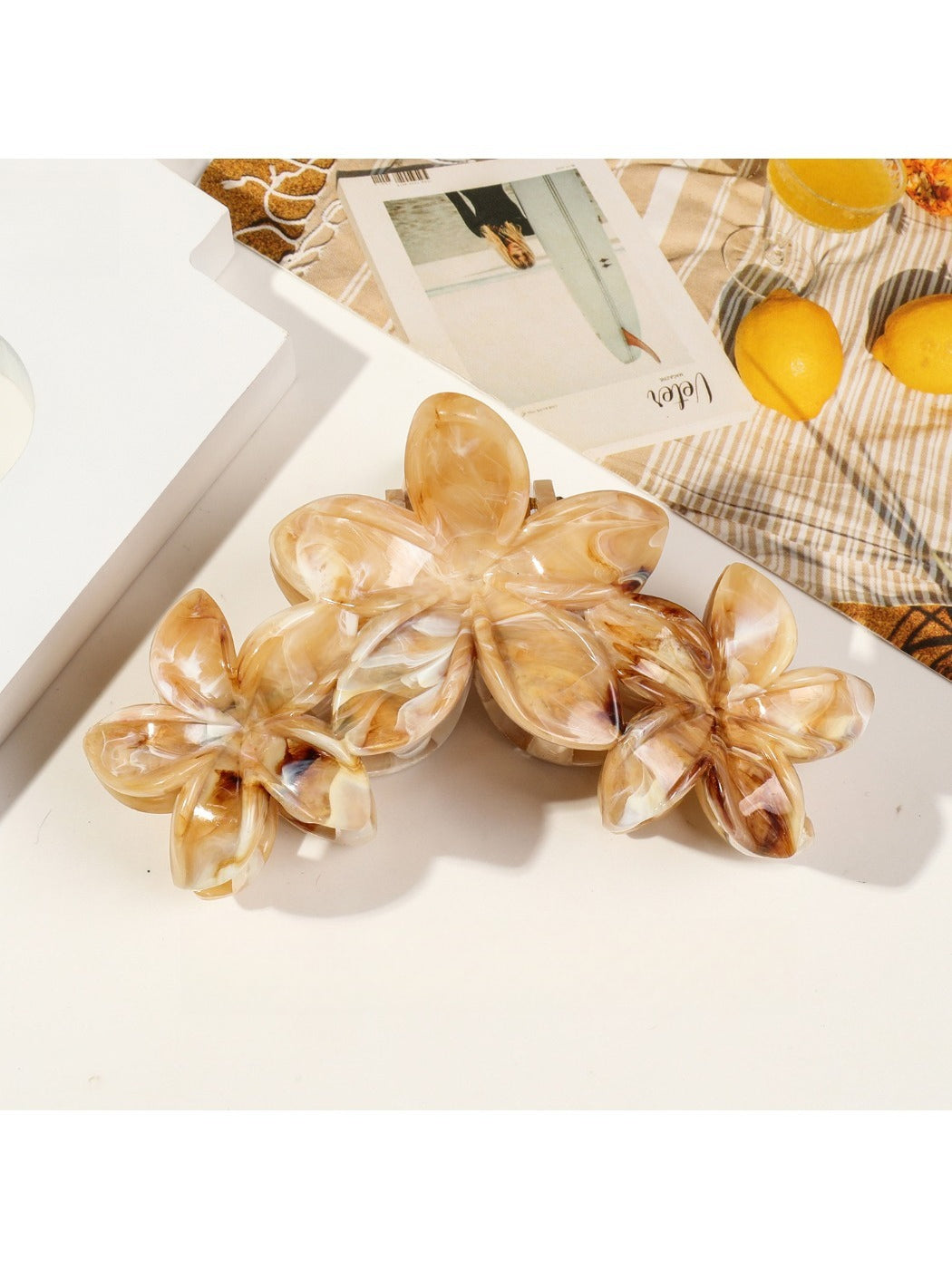 Beau - Cute Frangipani Flower Hair Clip