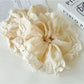 Gifty - Cream Apricot Lace Hair Tie
