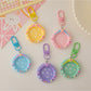 Keypus - Round Macaron Colored Keychain