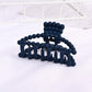 Beau - Minimalist Openwork Half Round Claw Clip