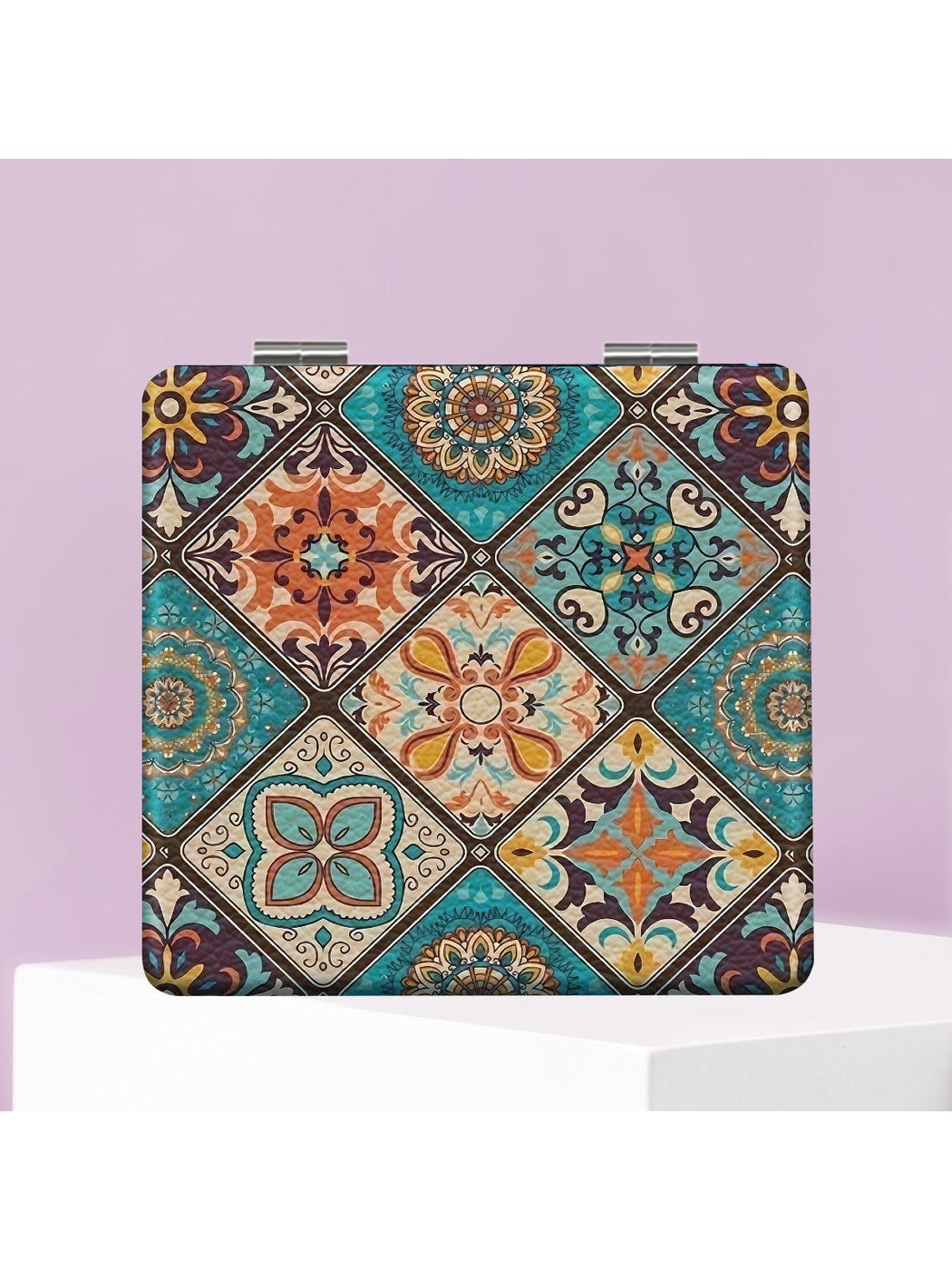 Mirroray - Decorative Pattern Folding Makeup Mirror