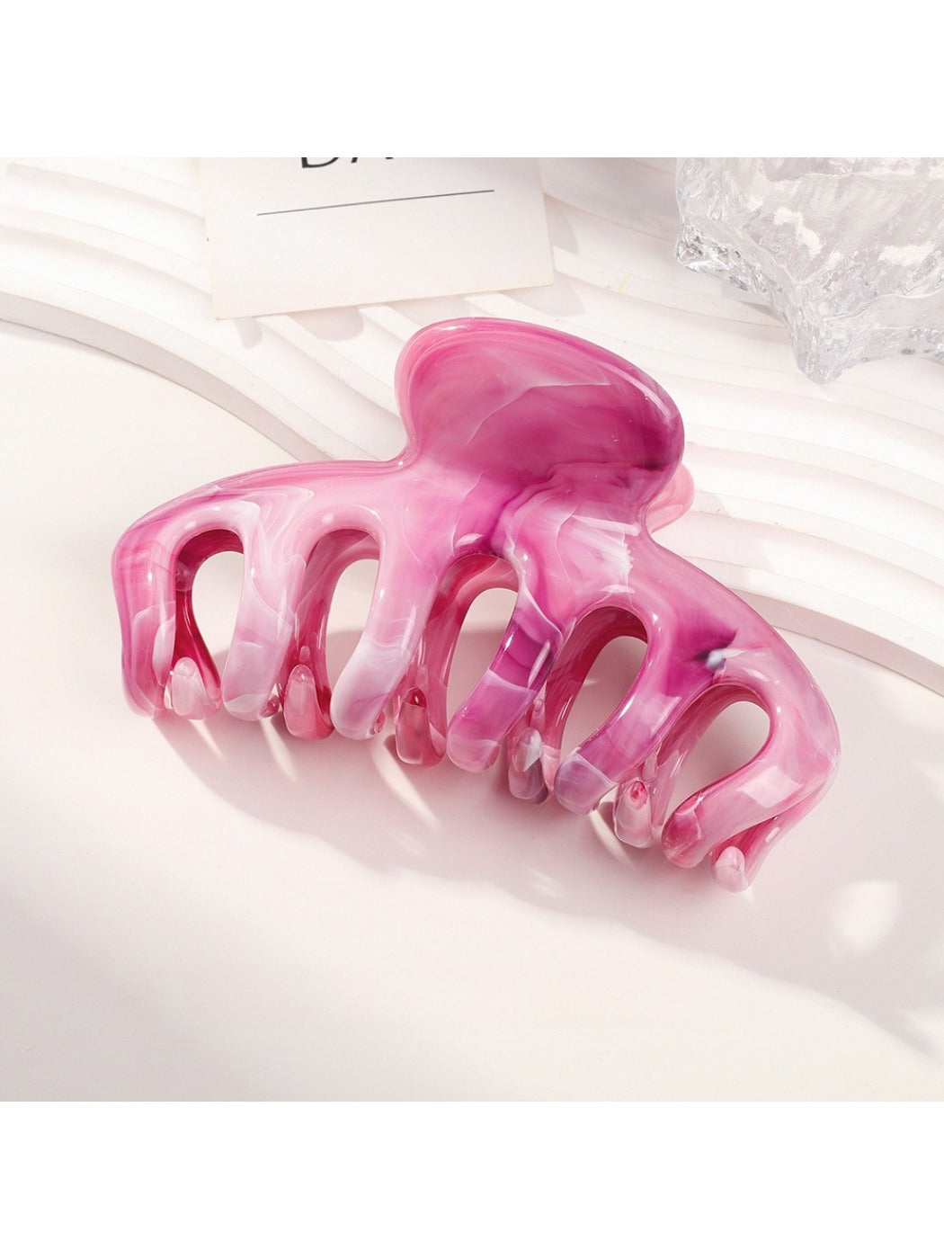 Beau - Ombre Pumpkin Shaped Hair Claw Clip