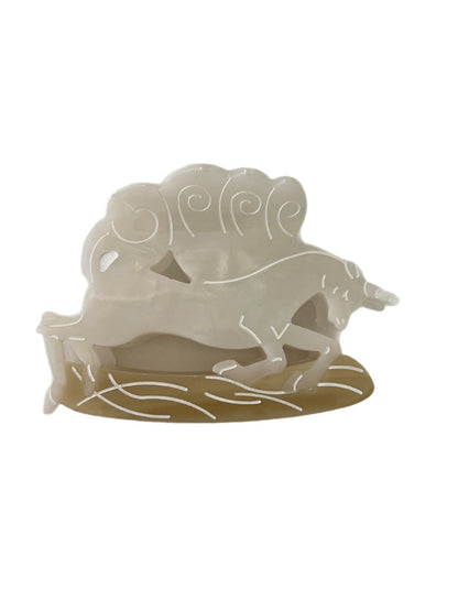 Beau - Unicorn Shaped Acetate Hair Clip