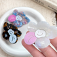 Beau - Smiley Flower Acetate Fiber Claw Clip
