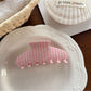 Beau - Sweet Style Striped Back Hair Claw Clip