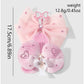 Keypus - Sweet Bow and Heart Charm Keychain