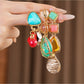 Earedge - Geometric Vintage Style Triangle Tassel Earrings